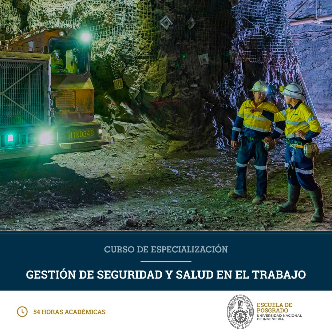 Curso UNI de Seguridad Laboral en Minas.